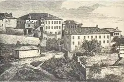 Zographeion college facilities in Qestorat (1881)