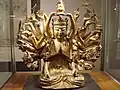 1000-armed Avalokiteshvara, 10th–11th century. Cast iron, h. 58 cm. Guimet Museum.