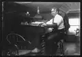 Ranch Secretary at Ellsworth Office (c. 1899)