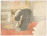 Woman at the Tub
